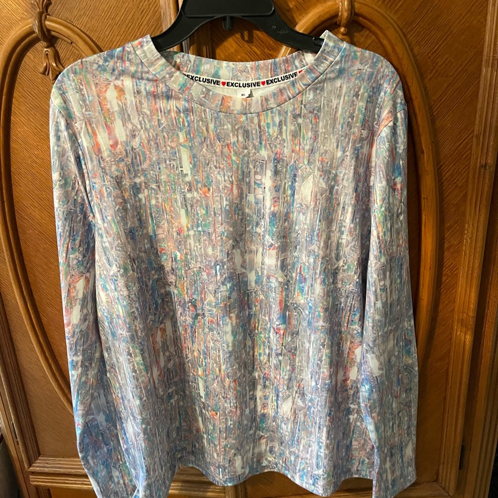 Multi Colored Blouse by Exculsive